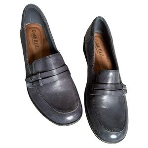 Cobb hill by new balance Devyn nubuck leather wedge shoes size 10M